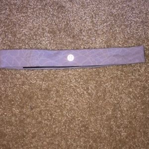 Purple lululemon headband